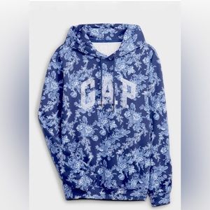 NWT LOVESHACKFANCY x GAP Unisex Floral Hoodie Sweatshirt Medium